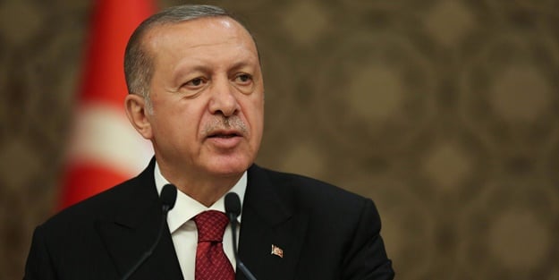 Cumhurbaşkanı Erdoğan'dan şehit ailelerine taziye mesajı