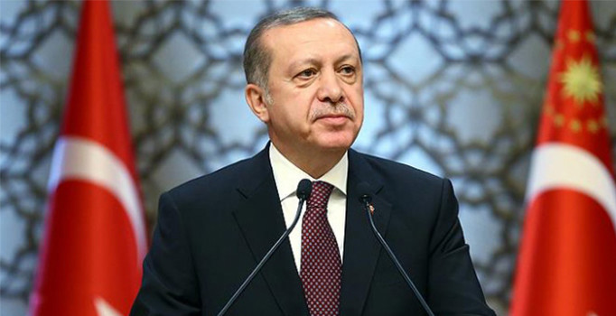 Cumhurbaşkanı Erdoğan'dan şehit ailesine başsağlığı telgrafı