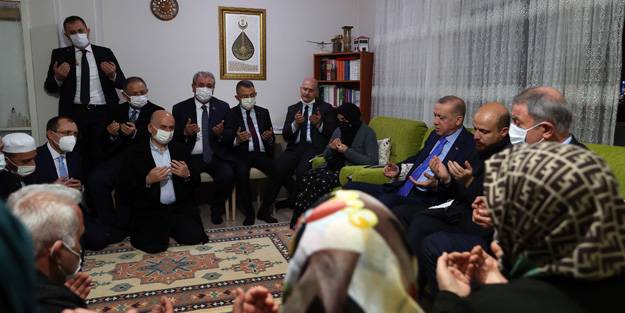 Cumhurbaşkanı Erdoğan'dan anlamlı ziyaret