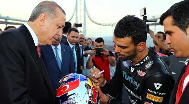 Cumhurbaşkanı Erdoğan'dan Sofuoğlu'na, 'Oğlum bizi çıldırtma'