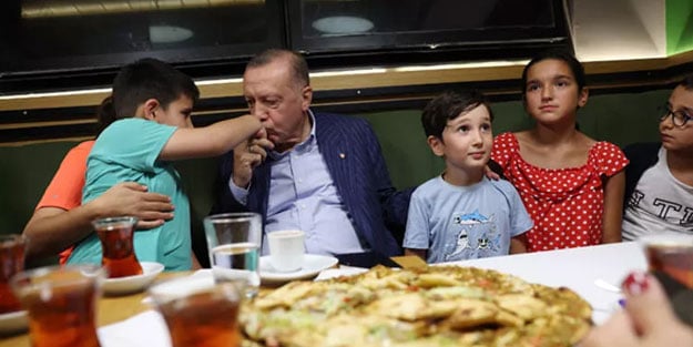 Cumhurbaşkanı Erdoğan'dan sürpriz ziyaret