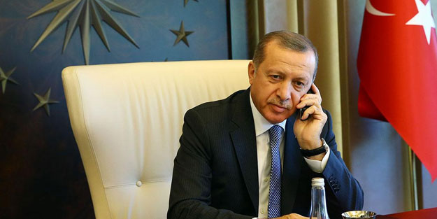 Cumhurbaşkanı Erdoğan’dan tebrik telefonu