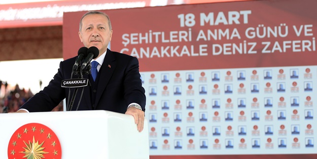Cumhurbaşkanı Erdoğan'dan terör koridoru mesajı