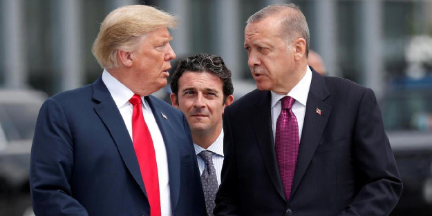 Cumhurbaşkanı Erdoğan'dan Trump'a telefon!