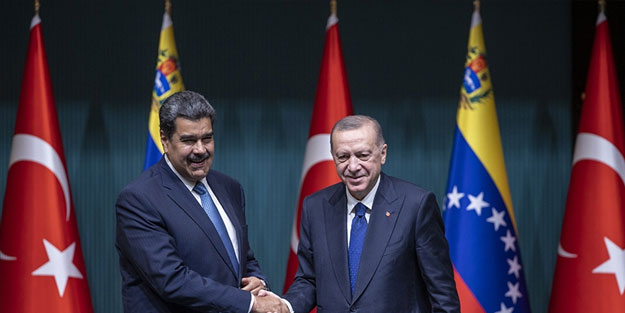 Cumhurbaşkanı Erdoğan'dan Venezuela açıklaması! 'Takdirle karşılıyorum'