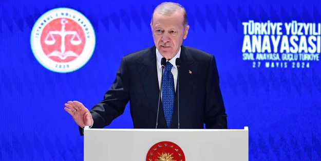 Cumhurbaşkanı Erdoğan'dan yeni anayasa mesajı
