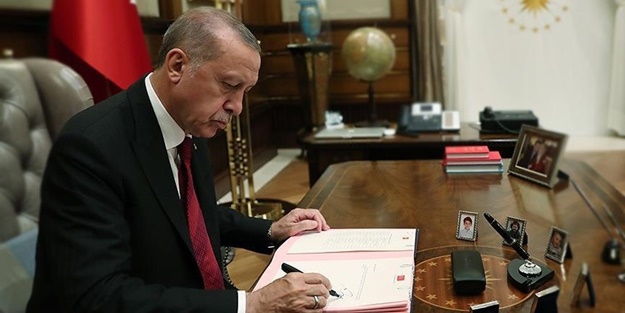 Cumhurbaşkanı Erdoğan'dan yeni atamalar