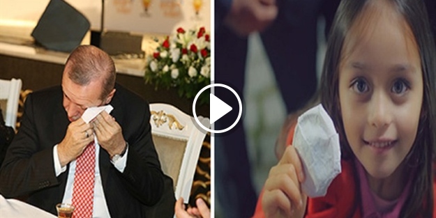 İşte Cumhurbaşkanı Erdoğan’ı ağlatan video!