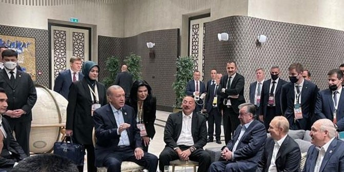 Cumhurbaşkanı Erdoğan'ın liderlerle olan karesi olay oldu: Üstünlüğünü kabul ettirişinin kanıtı