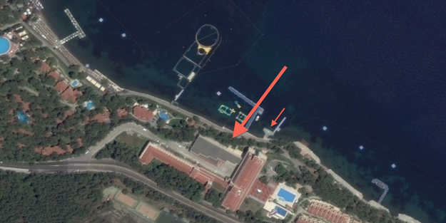 Cumhurbaşkanı Erdoğan'ın Marmaris'te kaldığı yeri Google Earth sansürledi