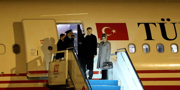 Cumhurbaşkanı Erdoğan'ın Roma'da