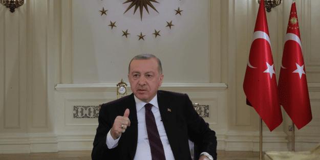 Cumhurbaşkanı Erdoğan’ın TRT yayınında dikkat çeken detay