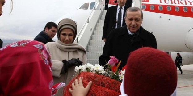 Cumhurbaşkanı Erdoğan'ın uçağında alarm!