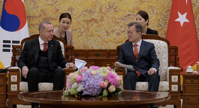 Cumhurbaşkanı Erdoğan'ın ziyareti Kore basınında