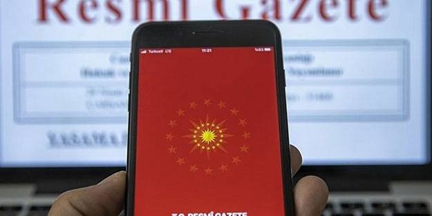 Cumhurbaşkanı kararları Resmi Gazete'de
