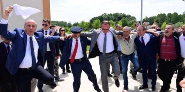 Cumhurbaşkanı olamayacağını anladı halay başı oldu!