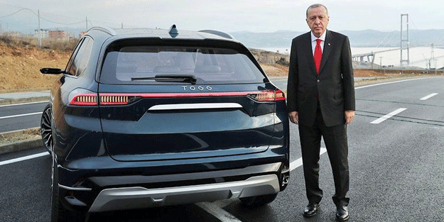 Cumhurbaşkanı Erdoğan'dan TOGG sürprizi
