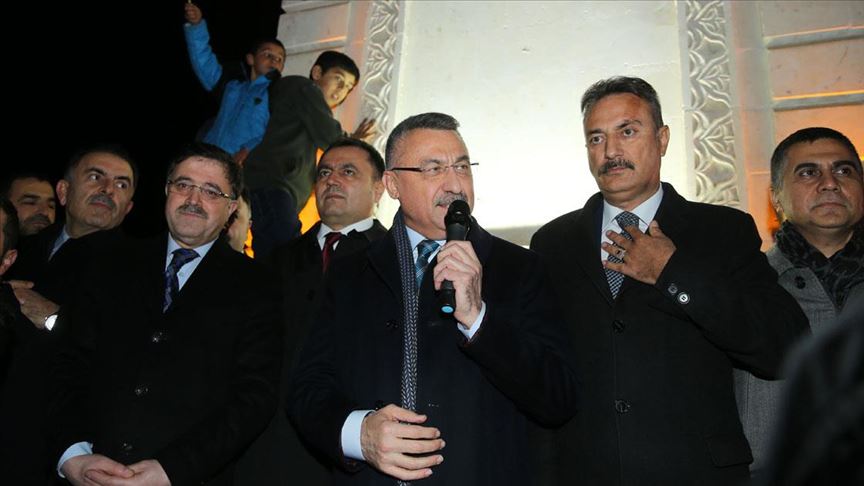 Cumhurbaşkanı Yardımcısı Fuat Oktay: Topraklarımıza göz diken olursa gereken cevabı veririz