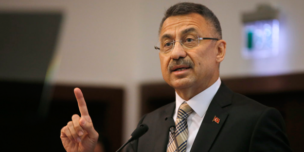 Fuat Oktay'dan Sözcü'nün skandal Ayasofya manşetine tepki