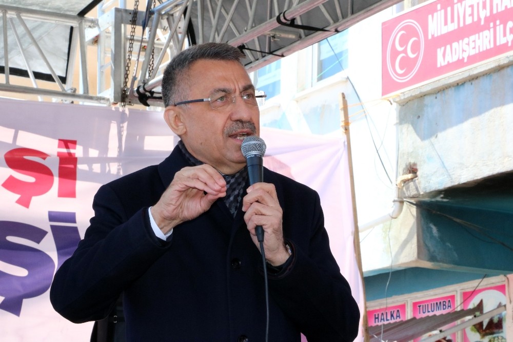 Cumhurbaşkanı Yardımcısı Oktay: 