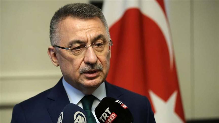 Cumhurbaşkanı Yardımcısı Oktay: Hazar koridorunun çok yoğun olarak faaliyete geçeceği bir hattı oluşturmak istiyoruz