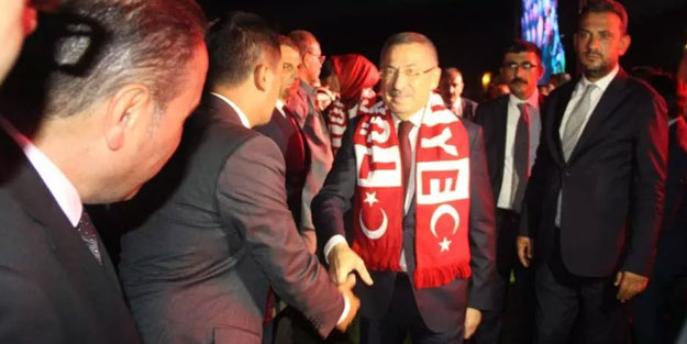Cumhurbaşkanı Yardımcısı Oktay: Milletimize biçmeye çalıştıkları kefeni parçaladık