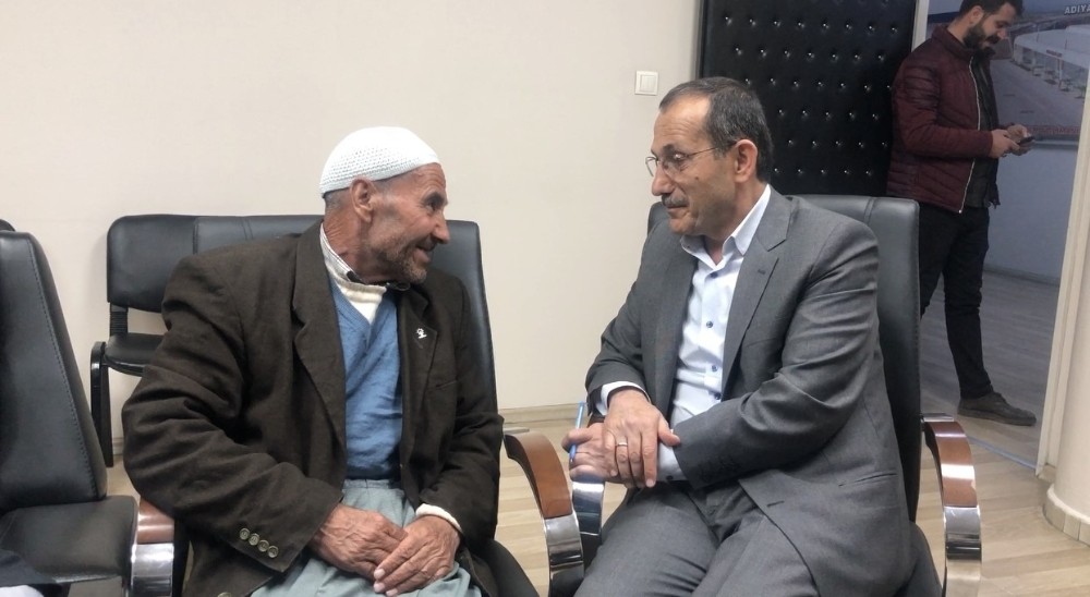 Cumhurbaşkanına olan sevgisini Başkan Dağtekin’e anlattı 