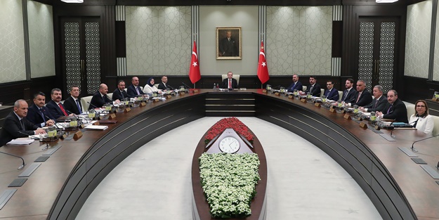 Cumhurbaşkanlığı Kabinesi toplandı