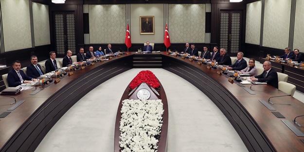 Cumhurbaşkanlığı Kabinesi toplandı