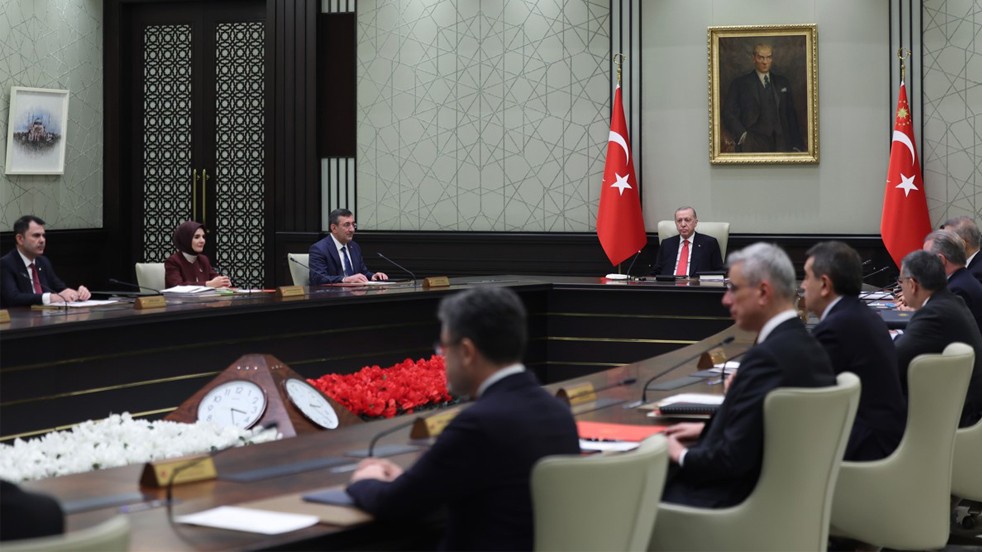 Cumhurbaşkanlığı Kabinesi toplandı