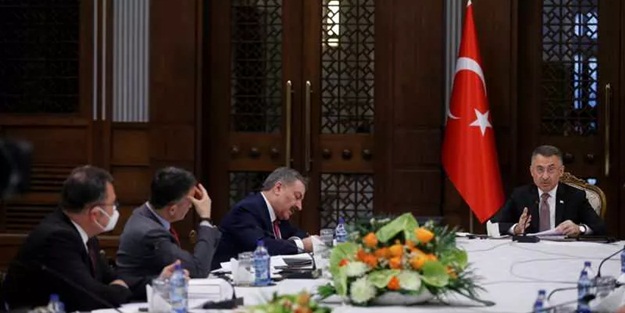 Cumhurbaşkanlığı Külliyesi'nde Kovid-19 toplantısı! İşte alınan kararlar