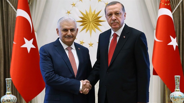 Cumhurbaşkanlığı Külliyesi'nde sürpriz görüşme