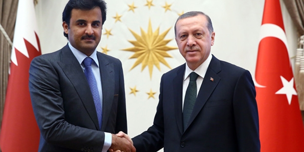 Saray'da sürpriz görüşme!