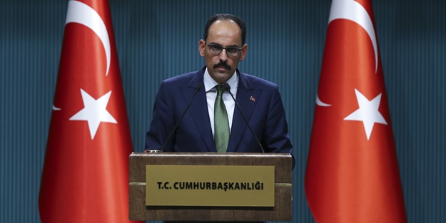 İbrahim Kalın'dan ABD'ye yaptırım cevabı Misliyle karşılık veririz