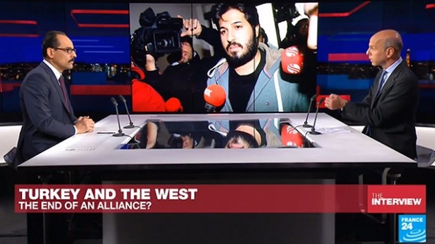 Cumhurbaşkanlığı Sözcüsü İbrahim Kalın, France 24 kanalına konuştu