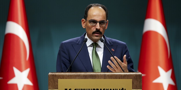 Cumhurbaşkanlığı Sözcüsü İbrahim Kalın'dan koronavirüs açıklaması