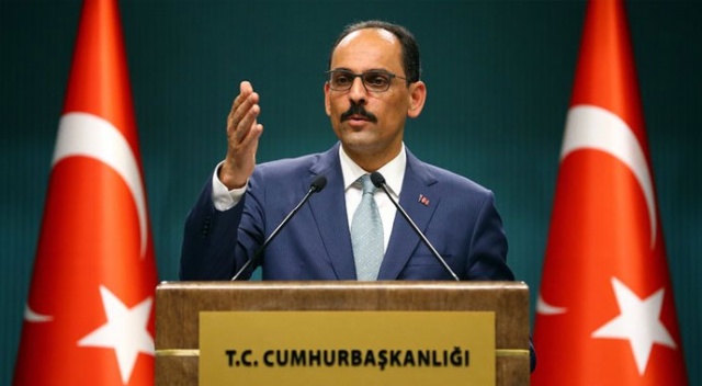 Cumhurbaşkanlığı Sözcüsü İbrahim Kalın'dan Netanyahu'ya tepki