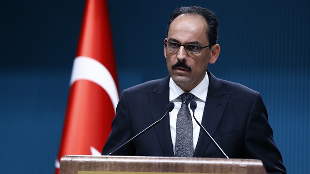 Cumhurbaşkanlığı Sözcüsü Kalın: Fransa'nın yanındayız