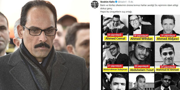 Cumhurbaşkanlığı Sözcüsü Kalın: Hepsi bu cinayetlerin suç ortağı