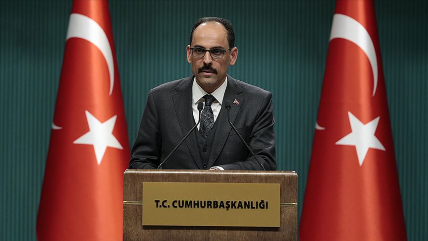Cumhurbaşkanlığı Sözcüsü Kalın: İsrail ve Filistin'e tıbbi malzeme göndereceğiz