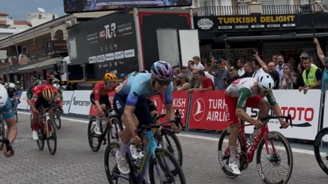 Cumhurbaşkanlığı Türkiye Bisiklet Turu'nda Fethiye-Marmaris etabını Lev Gonov kazandı