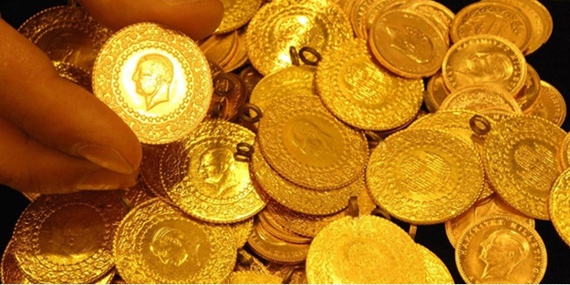 Cumhuriyet altınlarını oyup içini bakın neyle doldurdular!