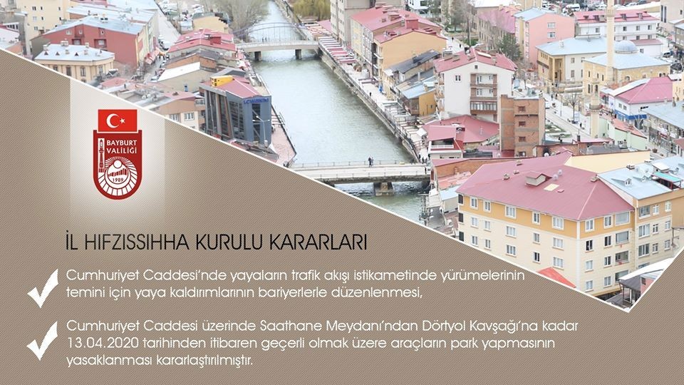 Cumhuriyet Caddesi’nde araç parkı pazartesi gününden itibaren yasaklandı 