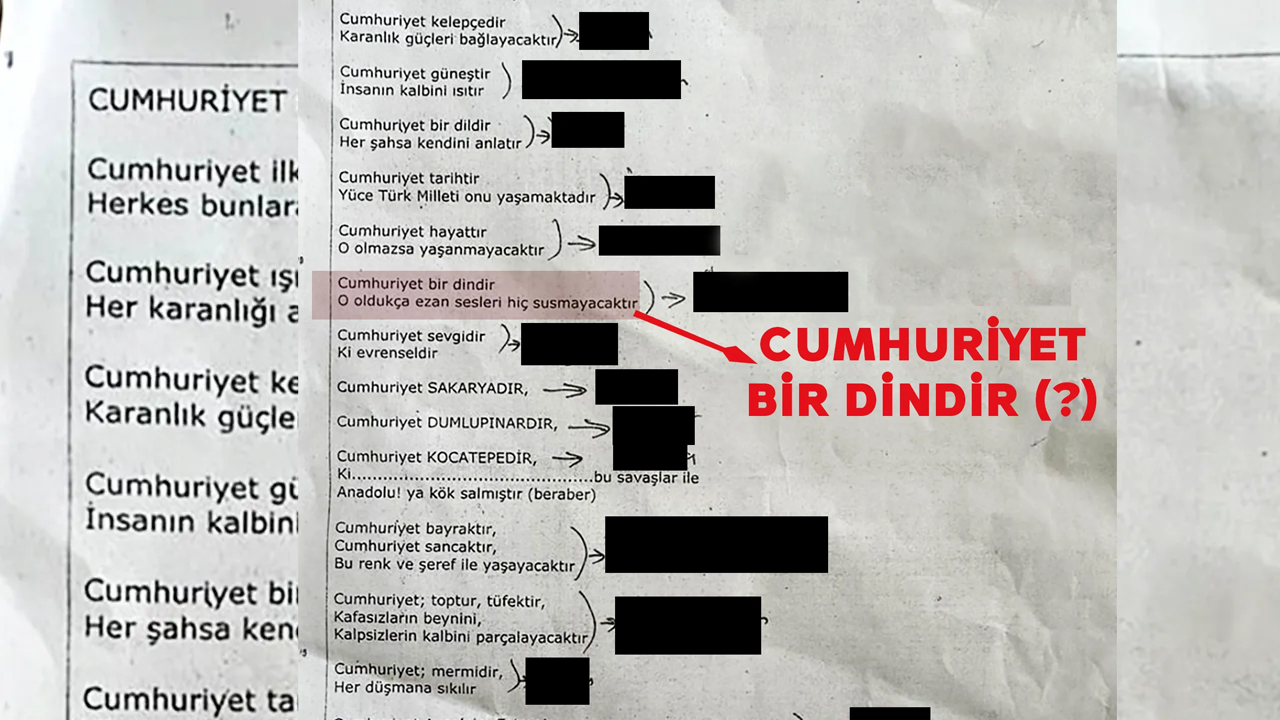 ‘Cumhuriyet Dini’ hocaları hala görevde mi?