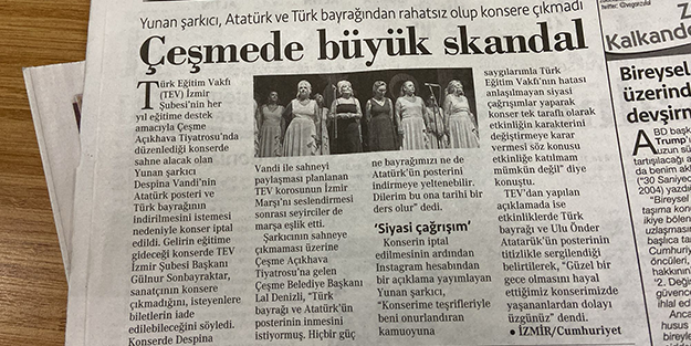 Cumhuriyet gazetesinden Atatürk'e hakaret