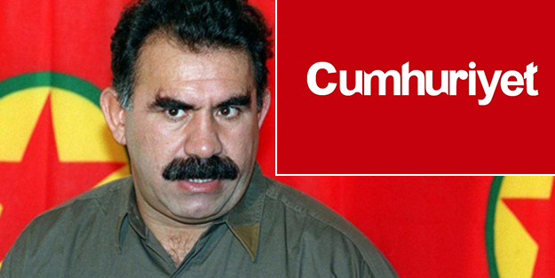 Cumhuriyet Gazetesi'nden teröristbaşı Abdullah Öcalan için skandal ifade