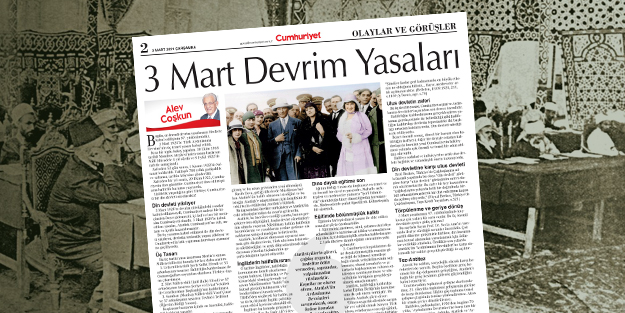 Cumhuriyet, hilafetin kaldırılışının yıl dönümünde İslam'ı hedef aldı!