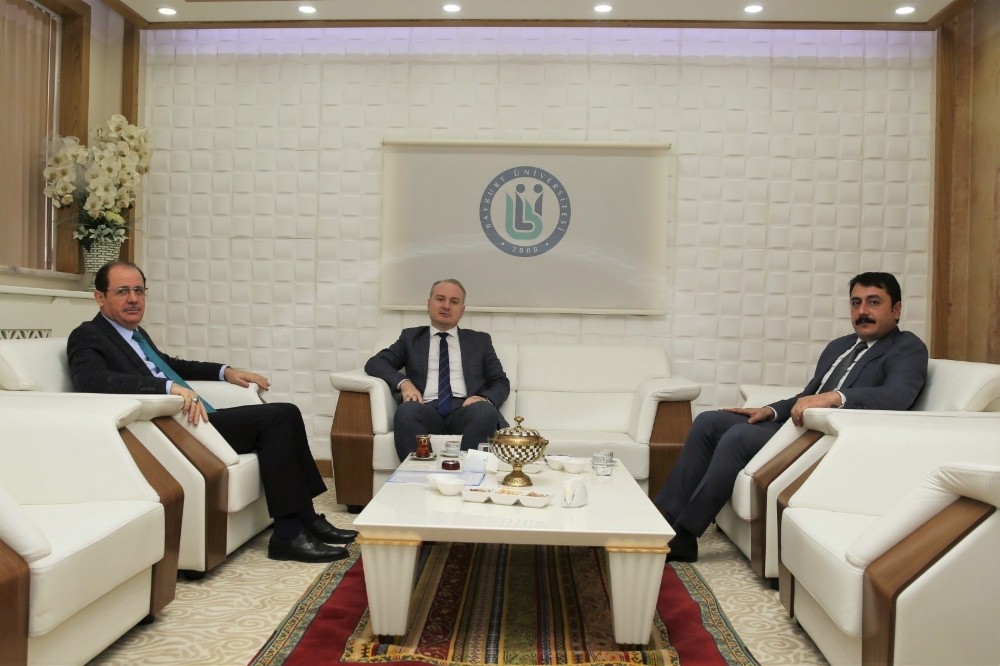 Cumhuriyet savcılarından Rektör Coşkun’a ziyaret 