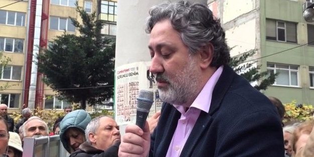 Cumhuriyet yazarı Sabah muhabirine saldırı