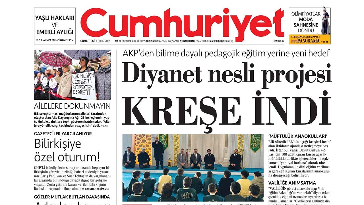 Cumhuriyet yine laik atak geçirdi! İBB’deki kreşlerde tacizden değil Kur’an’dan rahatsızlar